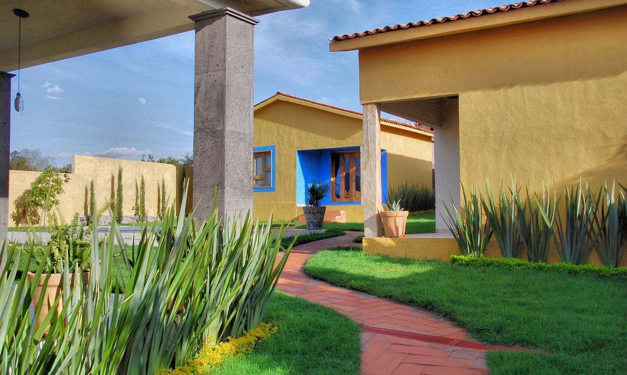 Sandunga Cabanas Boutique Tzintzuntzán エクステリア 写真
