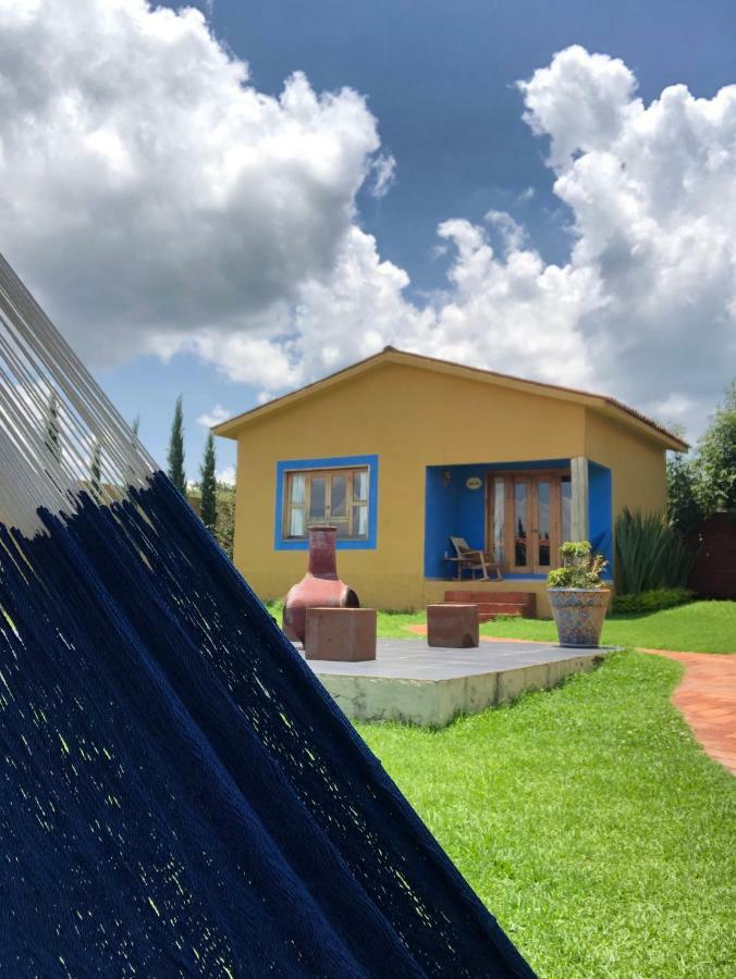 Sandunga Cabanas Boutique Tzintzuntzán エクステリア 写真
