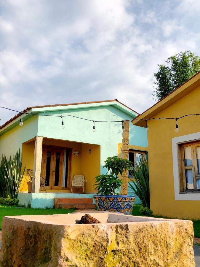 Sandunga Cabanas Boutique Tzintzuntzán エクステリア 写真